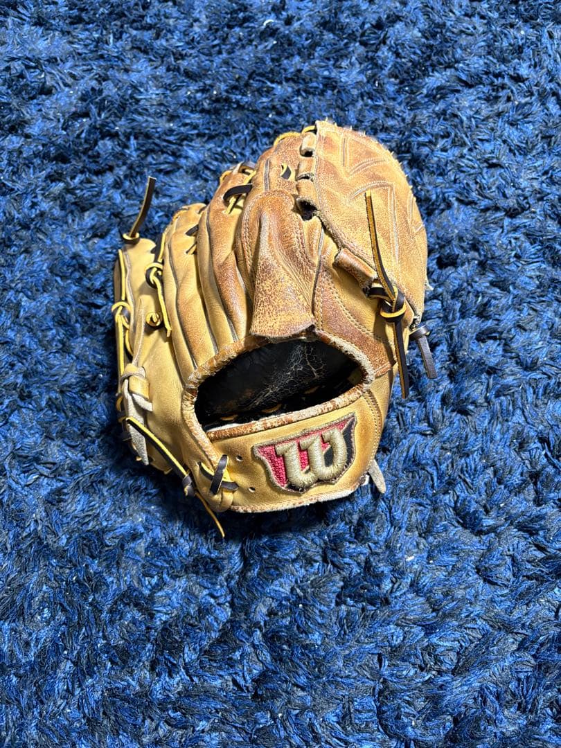 Wilson 硬式グローブ ピッチャー用　黄色