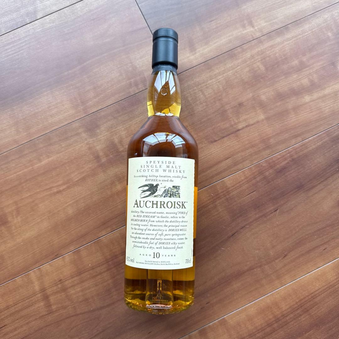 【新品未開封】オスロスク10年 Auchroiskスコッチウイスキー 700ml