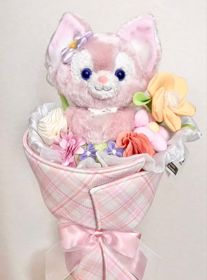 上海ディズニーランド　リーナベル　花束ブーケぬいぐるみ　完売品