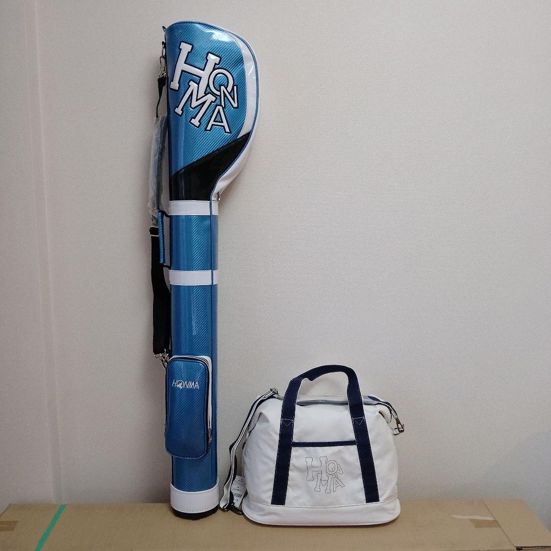 【新品】本間ゴルフ HONMA クラブケース＆テキスタイル（ボストン）バッグ