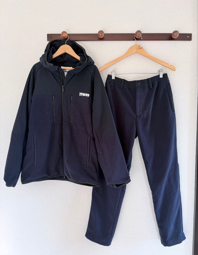 TFW49　フーディ　パンツ　　セットアップ FLEECE サイズS 新作