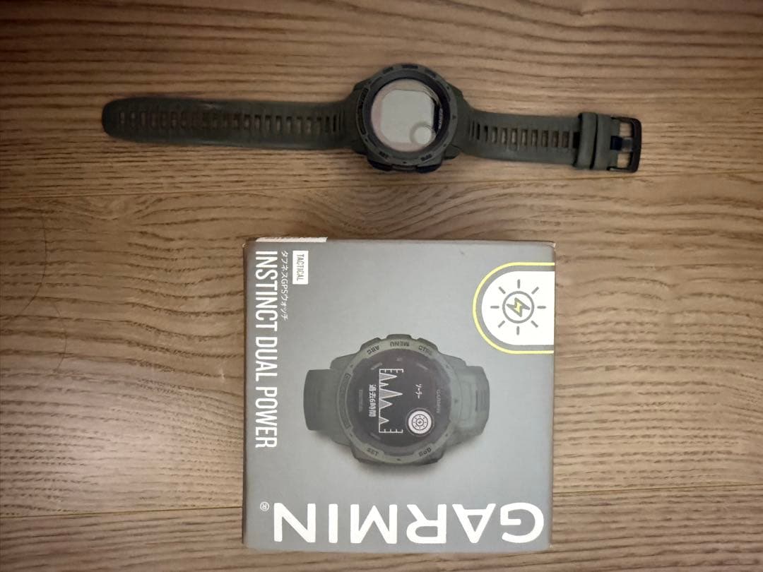 最終値下げ　Garmin ガーミン　インスティクト　タクティカル　デュアルパワー