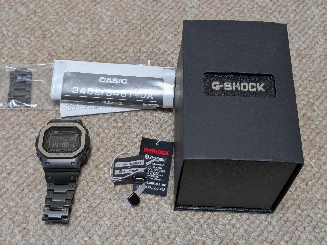 時計 CASIO G-SHOCK GMW-B5000MB-1JF