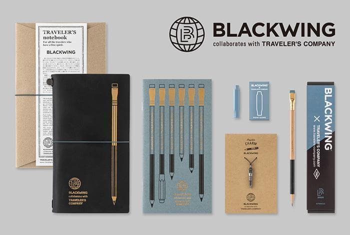 新品未使用 トラベラーズノート BLACKWING ブラックウイング 5点セット