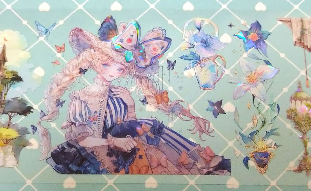 のこり１✩廃盤品✩J848＃青春幻想曲(贝壳光)切り売り海外人物女の子AIマステ
