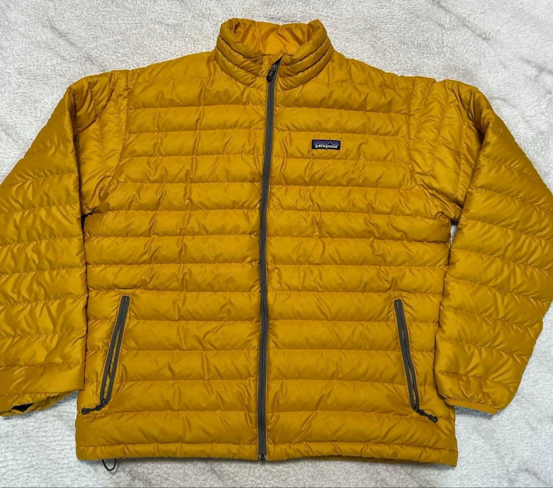 Patagoniaパタゴニア　ダウンセーター　ダウンジャケット　L イエロー