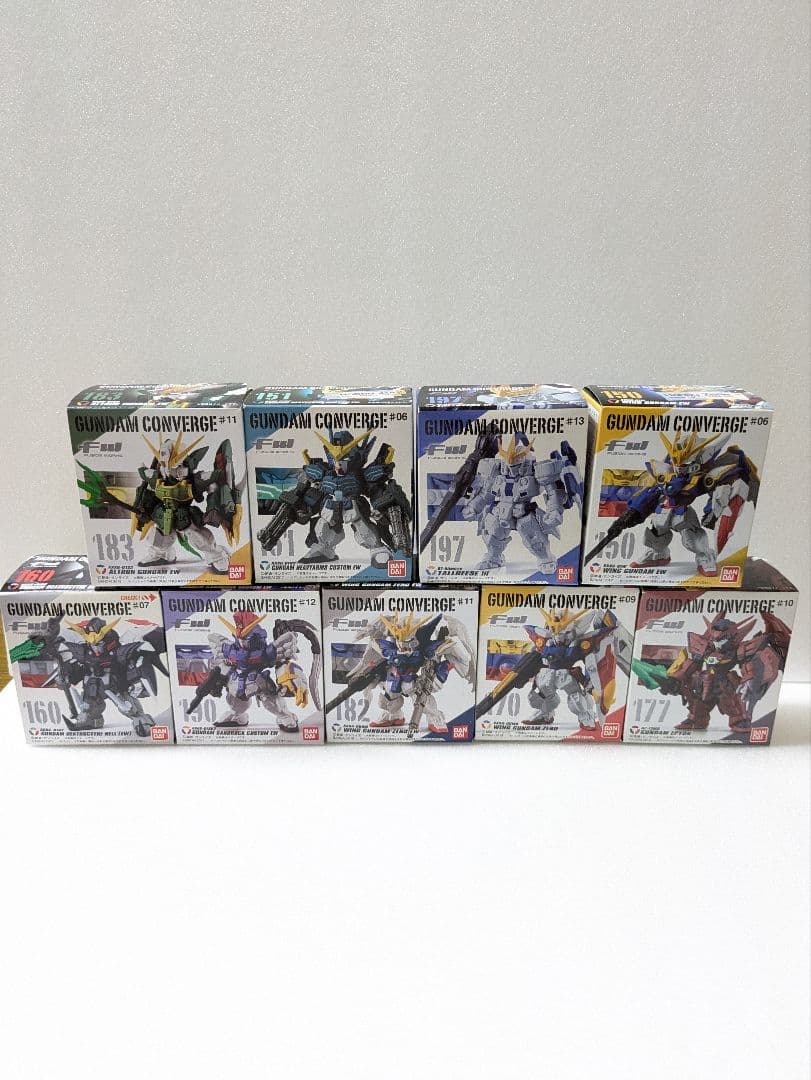 【新品未開封】ガンダムコンバージ　新機動戦記ガンダムWセット