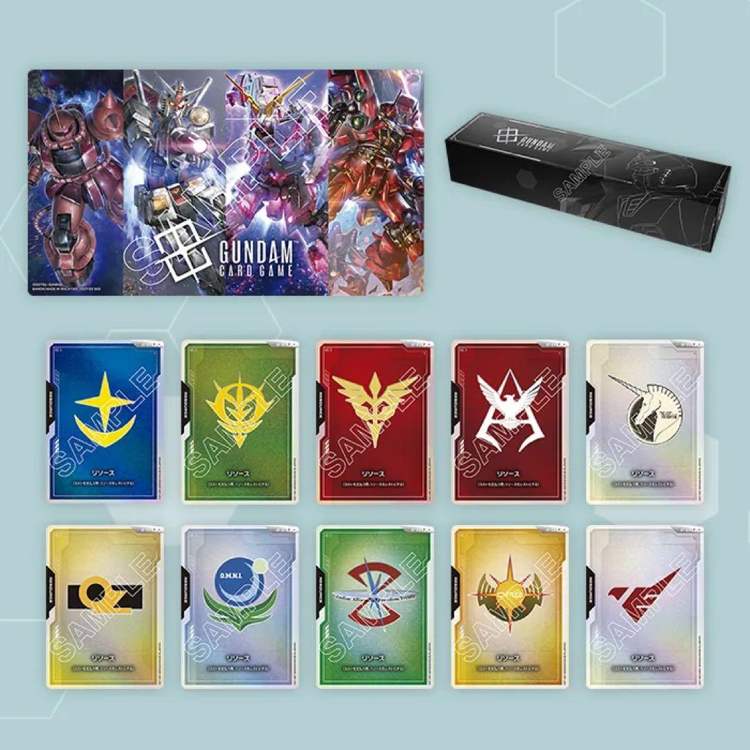 ガンダムカードゲーム　オフィシャルグッズセット01 FIRST COMBAT
