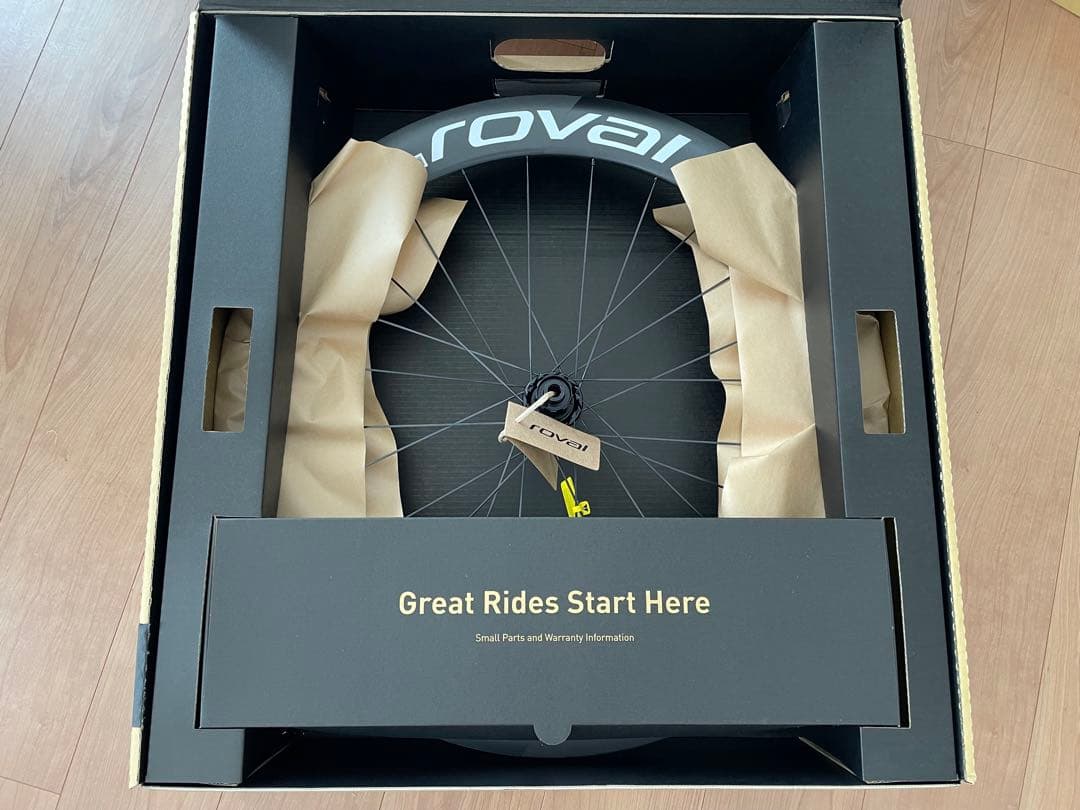 102 新品未使用　ROVAL Rapide CLXⅡ ホワイト前後