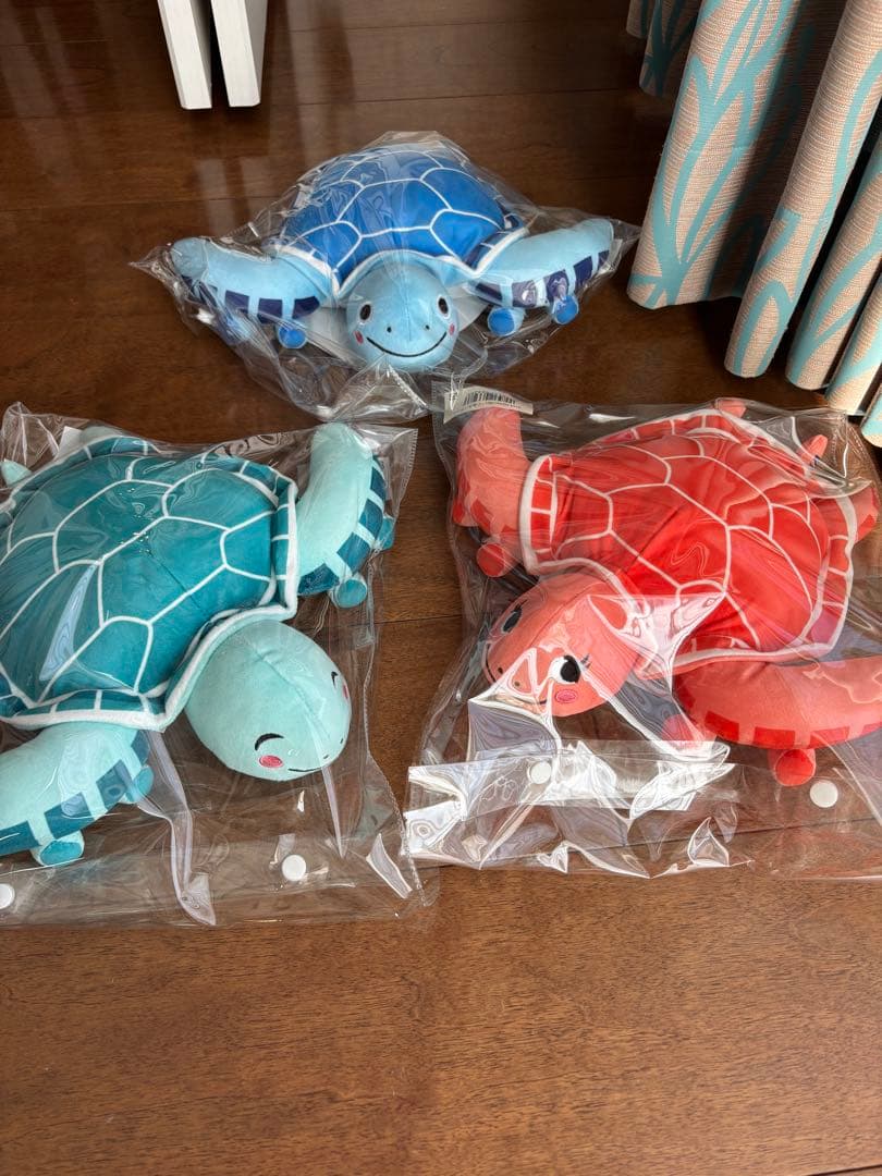 ANA HONU ホヌ　ぬいぐるみ　カイ　ラニ　ラー　セット　限定品　ハワイ便
