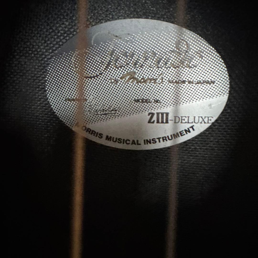 Morris ZII-DELUXE アコースティックギター ギターチューナー付き