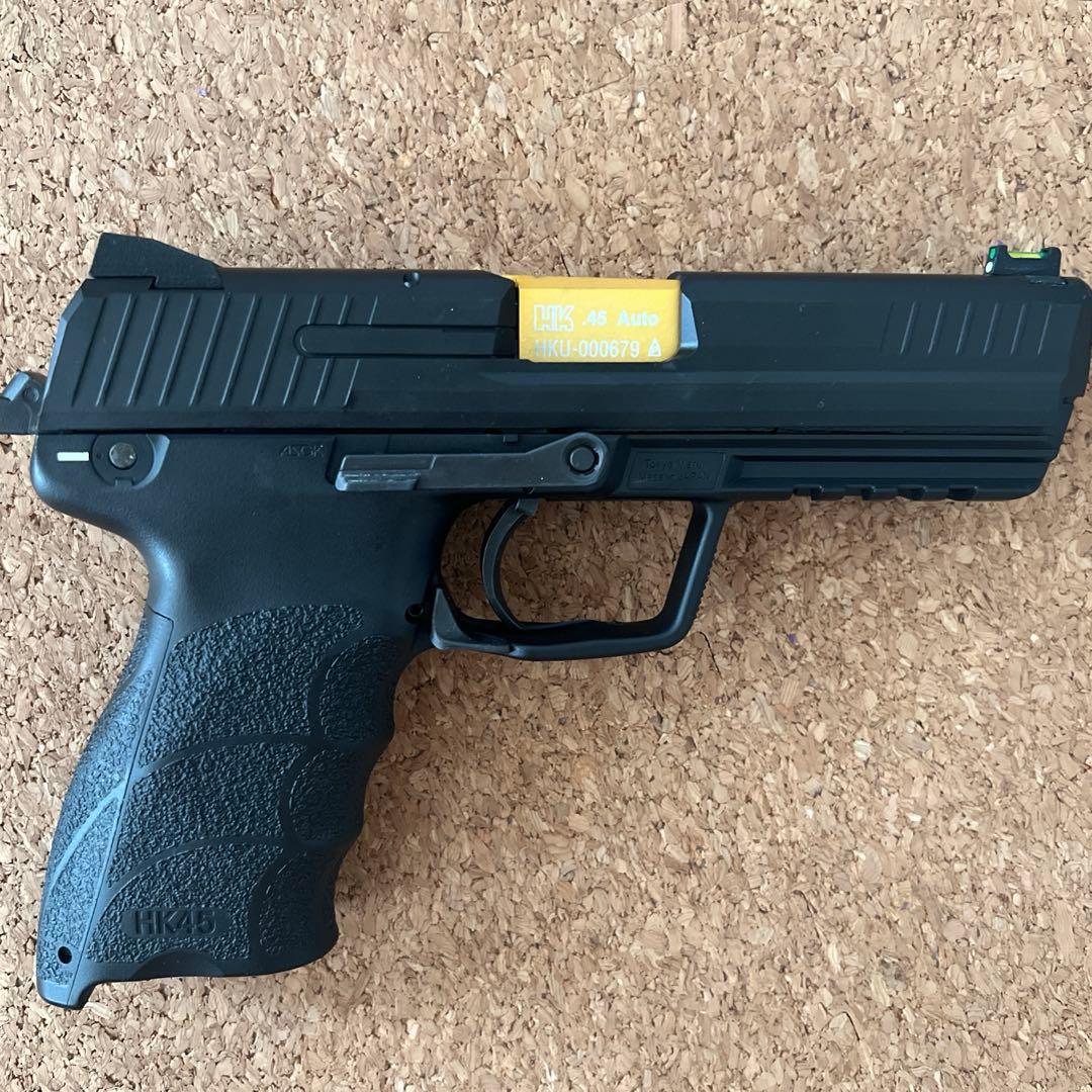 東京マルイ ガスブローバック　HK45 外装・内部カスタム マガジン無し