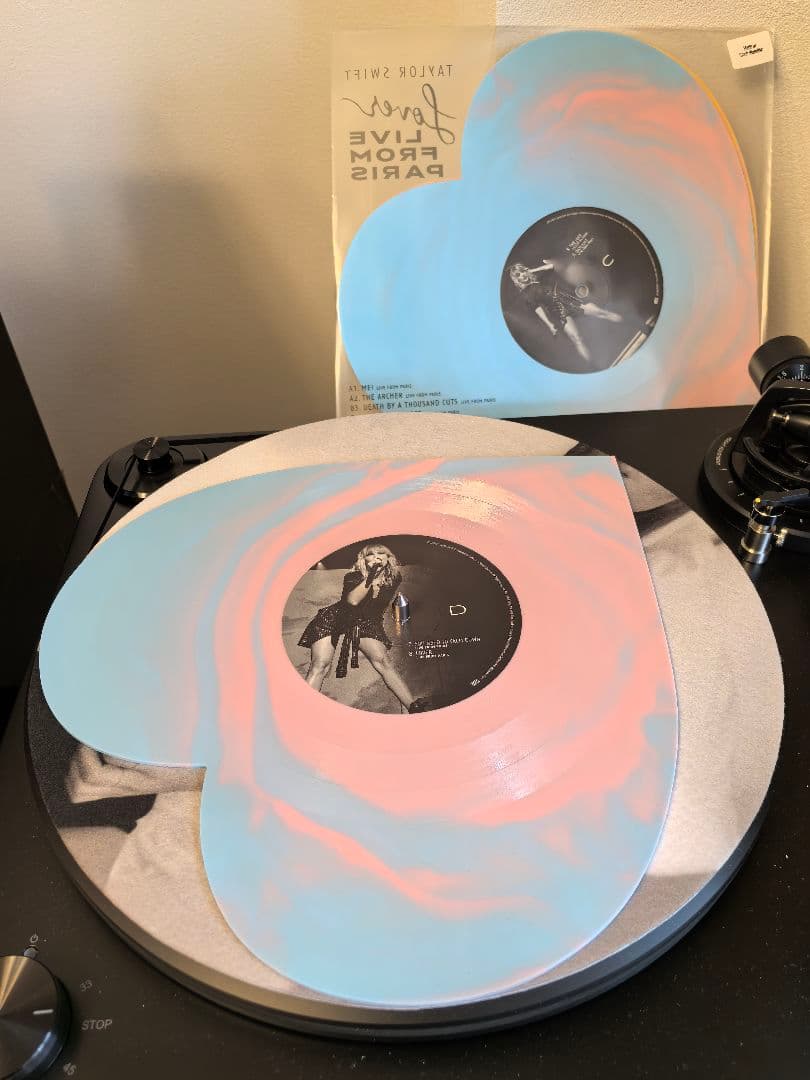 taylor swift lover live from paris レコード