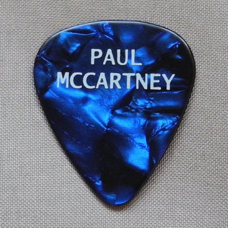 Paul McCartney ポール・マッカートニー 2017 ギターピック