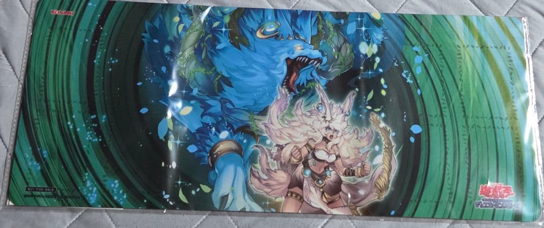 遊戯王　ycsj 命王の螺旋 ドミナススパイラル　プレイマット