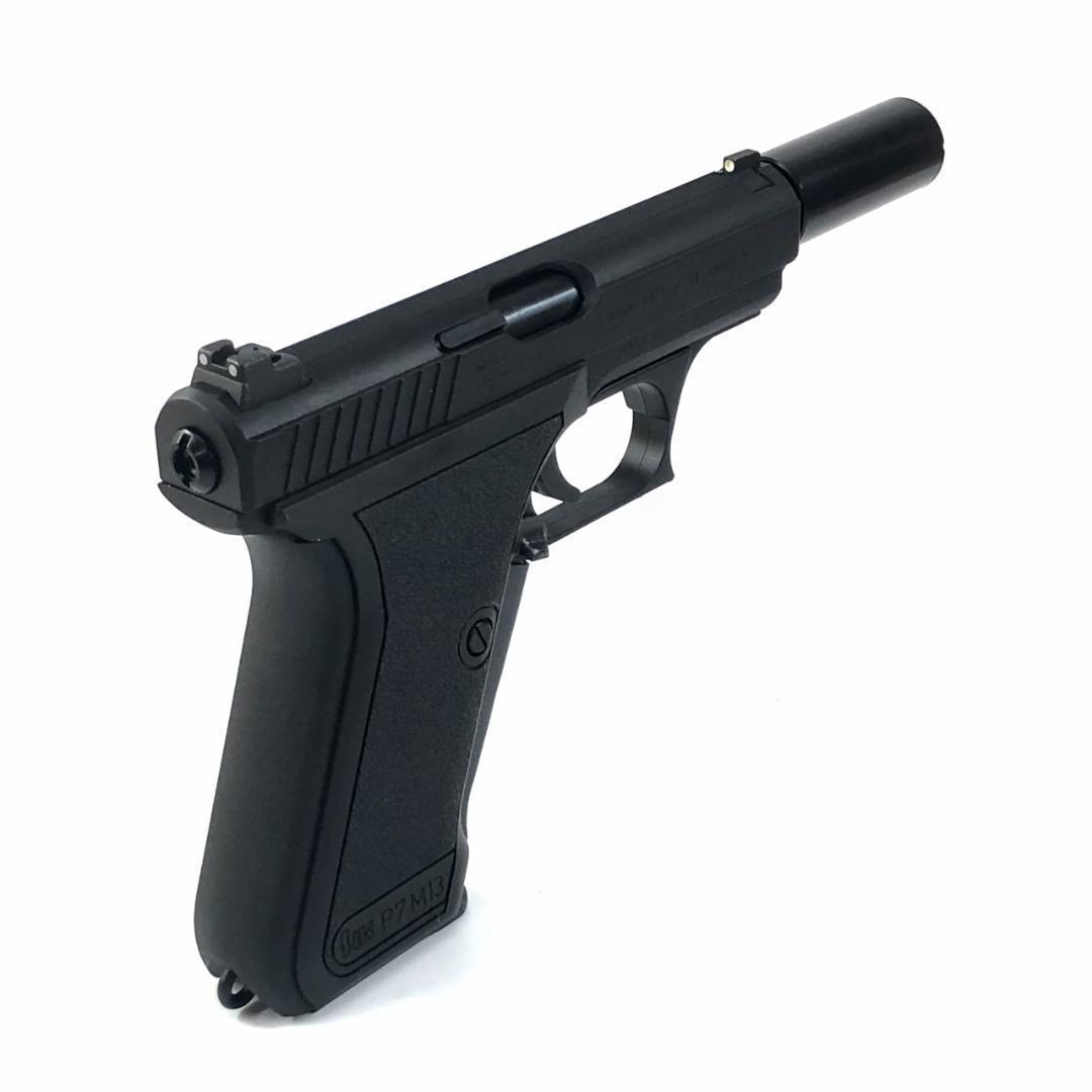 MGC H&K P7 M13 ガスブローバック マイクロサイレンサー付き