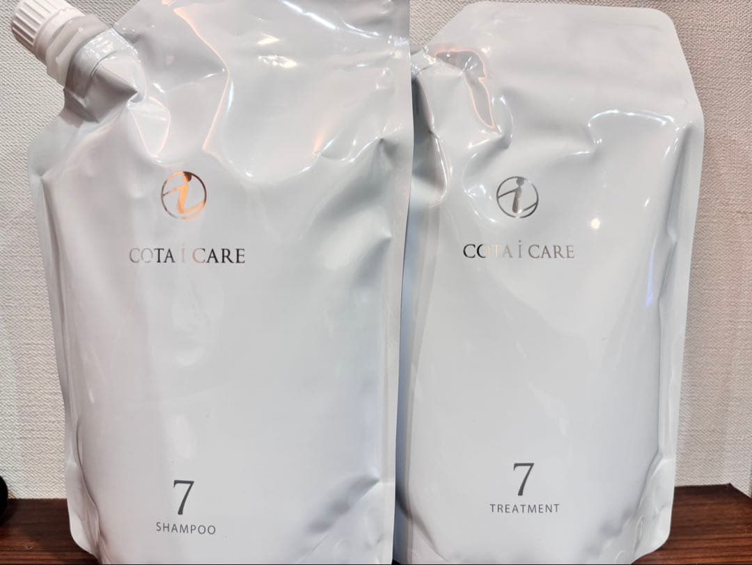 即購入可能！COTA シャンプー 7 & トリートメント 7 詰替セット