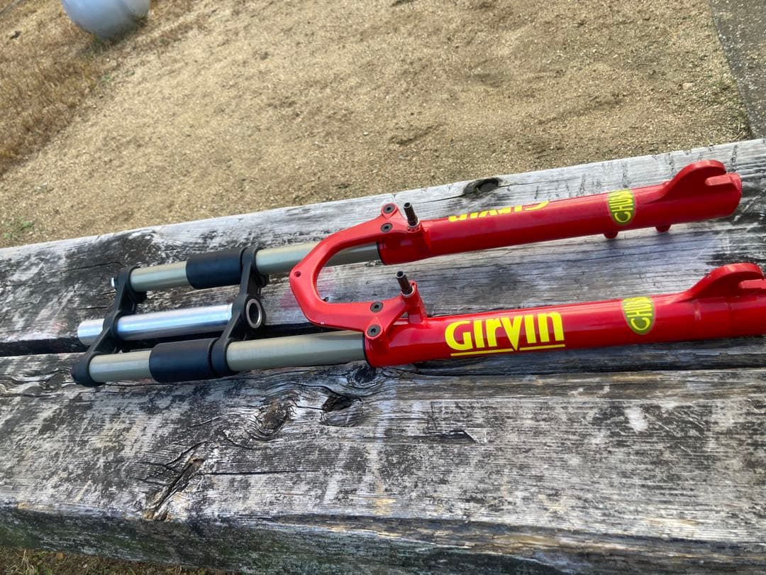 Girvin ダウンヒルフォーク mtbサスペンション