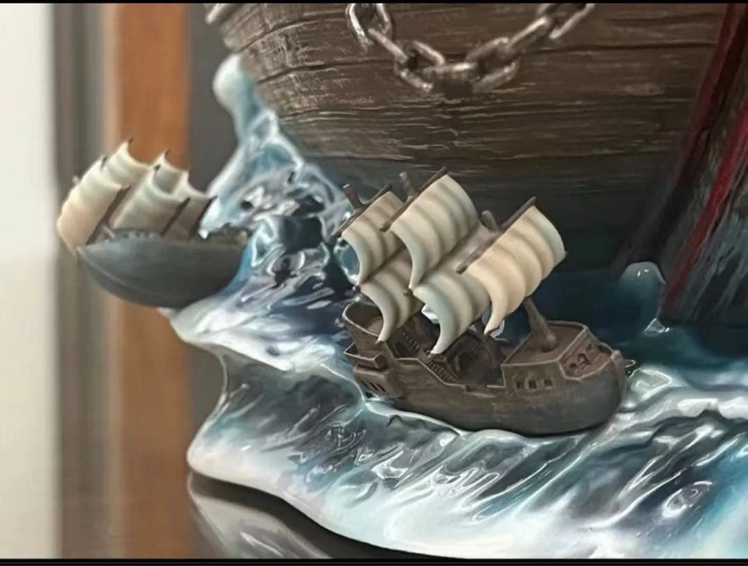 ONE PIECE  赤髪 S- ガレージキット ガレキ スタチュー①①