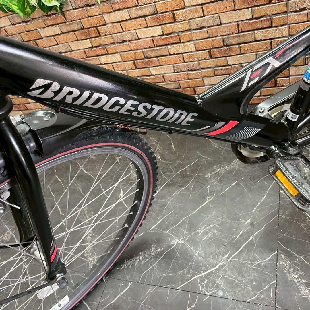 【90】子供用自転車 子供車ブリヂストン EX ブラック 26インチ 変速付き
