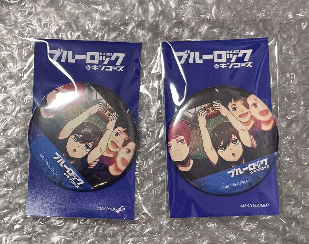 ブルーロック　糸師凛　糸師冴　アクリルスタンド　缶バッジ
