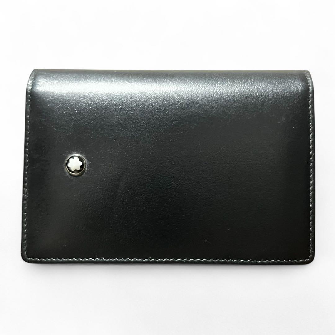 【未使用】モンブラン MONTBLANC 名刺入れ カードケース レザー