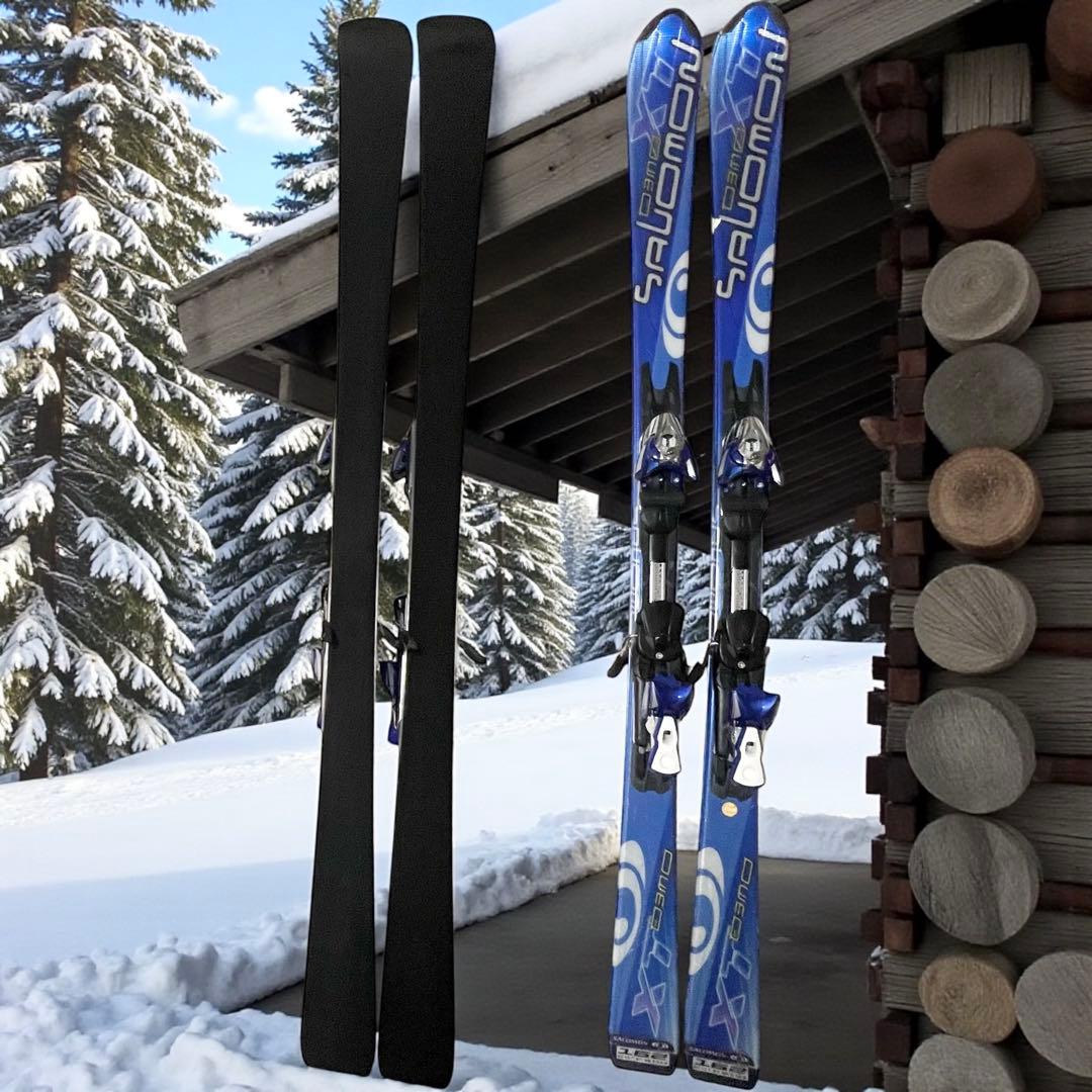 【良品】DEMO XT 162cm スキー板　セット SALOMON サロモン