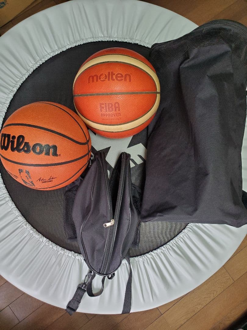 モルテンB7G5000バスケットボール試合球 7号 Wilson公式球&ケース