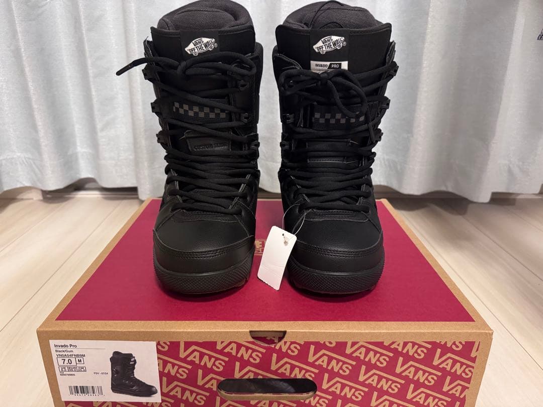 【新品未使用】VANS Invado Pro 25cm Black/Gum