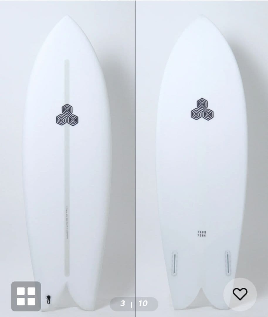 ●限界値下げ中●使用１回　チャネルアイランド SPINE-TEK 5'3