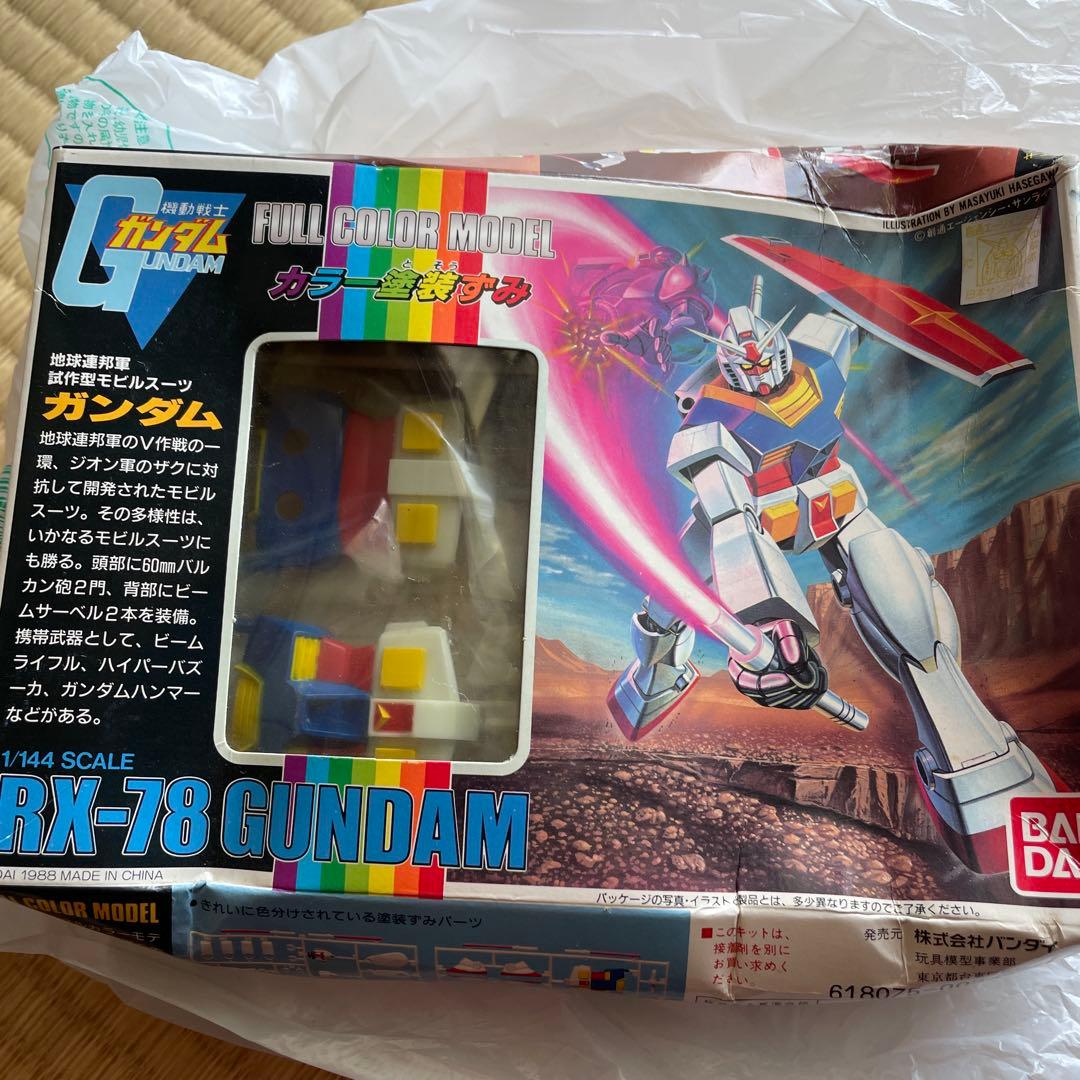 RX-78 GUNDAM 1/144 フルカラーモデル