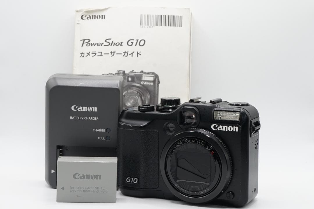 Canon PowerShot G10 名機レトロ高級コンデジ　動作確認済