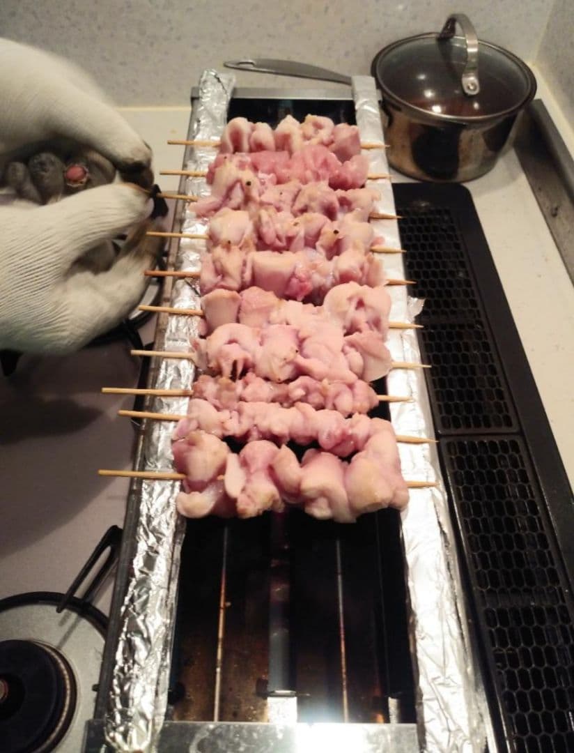 ３日以内に発送します ★ 焼き鳥コンロ★串焼★五平餅★焼鳥焼器★みたらし団子