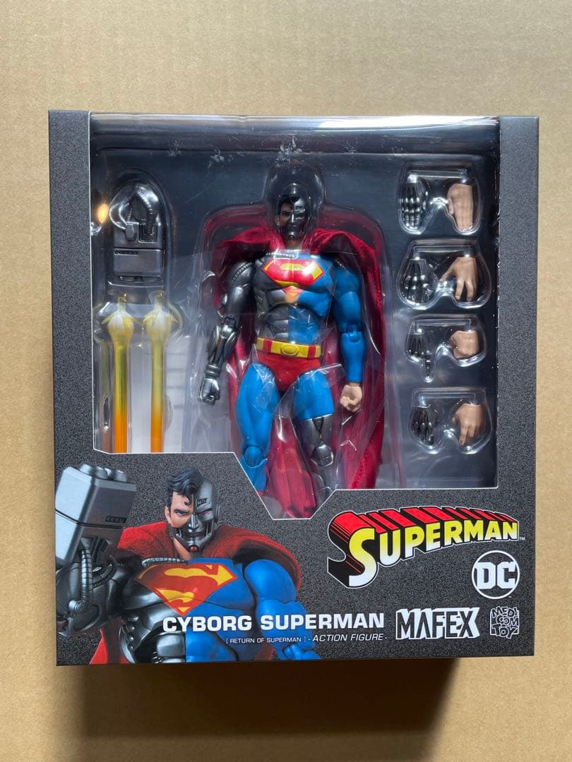 アメコミ MAFEX No.164 CYBORG SUPERMAN RETURN OF