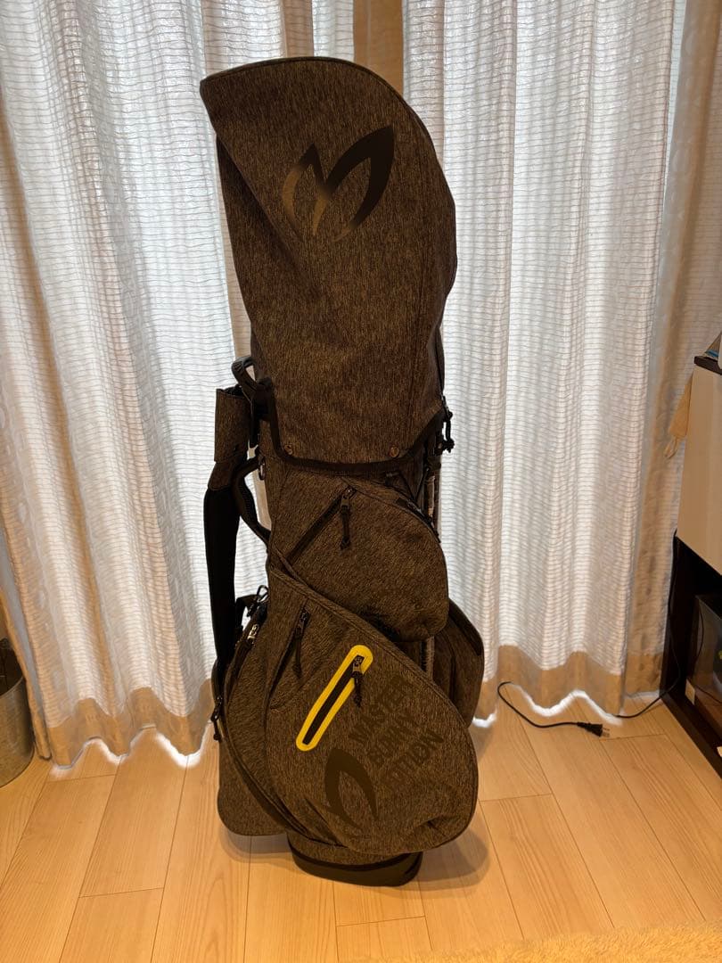 【新品】マスターバニーエディション 杢調Peスタンド式キャディバッグ