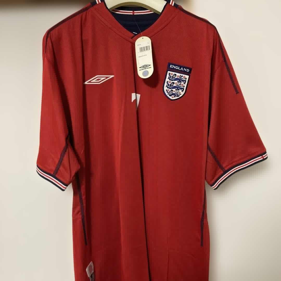 須*賀様 【未使用】イングランド代表　ベッカム　7番ネーム有　タグ有　ユニホーム