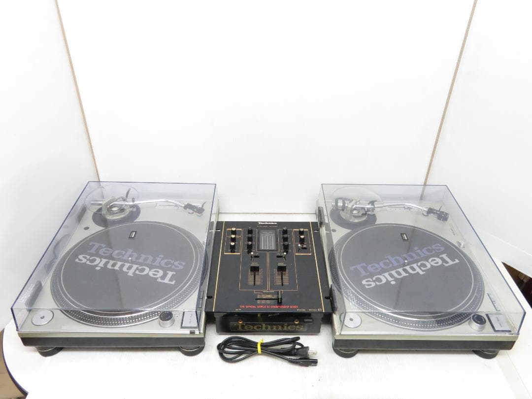 テクニクス SL-1200MK3D ターンテーブル 2台 ミキサーセット