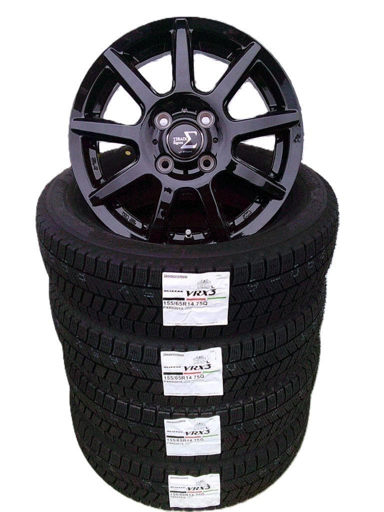 こーやん　ブリヂストン☆VRX3☆155/65R14☆軽自動車