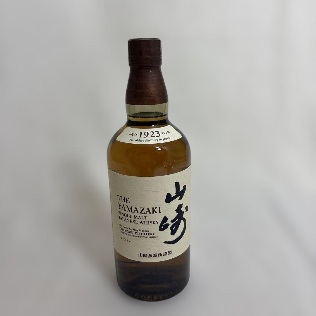 未開栓・未開封★サントリーシングルモルトウイスキー「山崎」700ml 43%