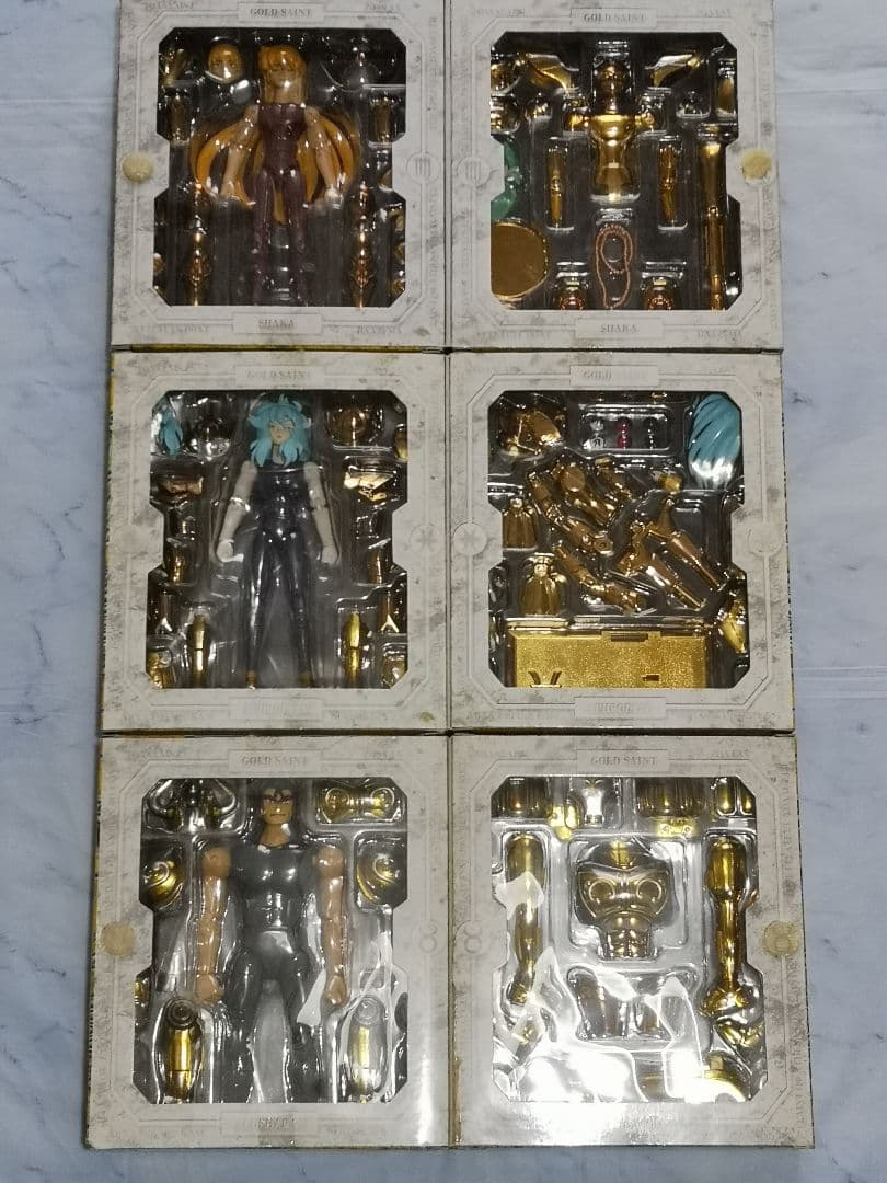 聖闘士星矢　聖闘士聖衣神話　全　ゴールド　セイント　台座　マイス　フィギュア