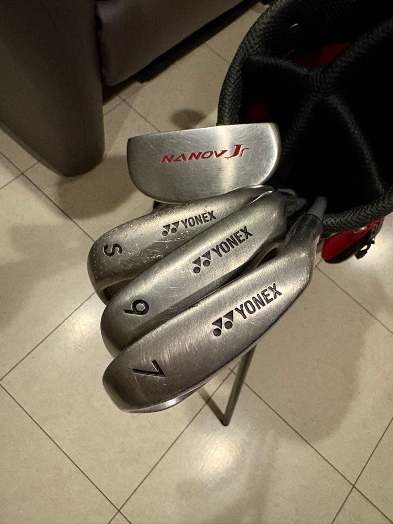 ジュニアYONEX スタンドゴルフバッグ セット