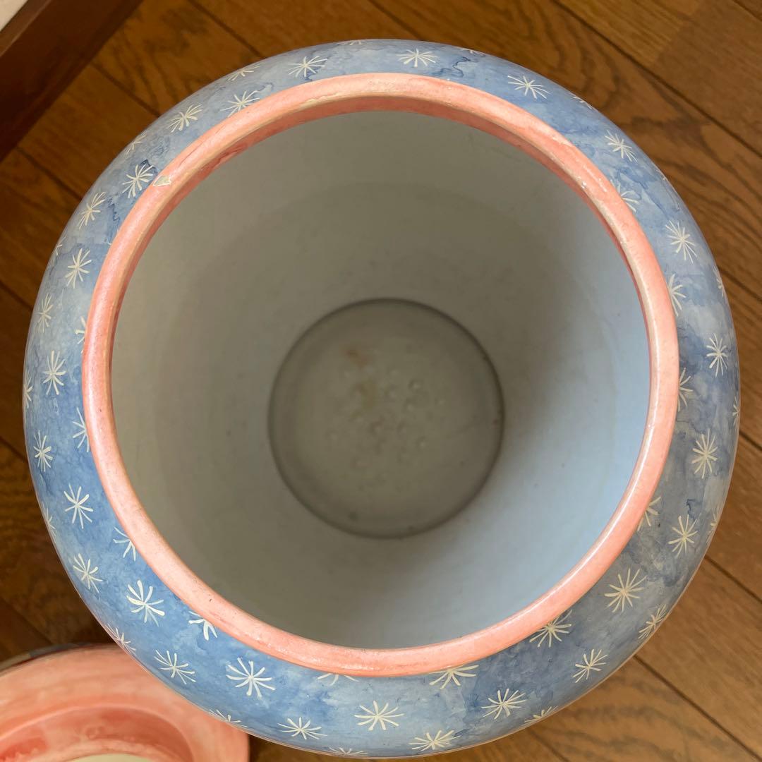 メートランドスミス MAITLAND SMITH 陶器製壺　蓋付き　ヴィンテージ