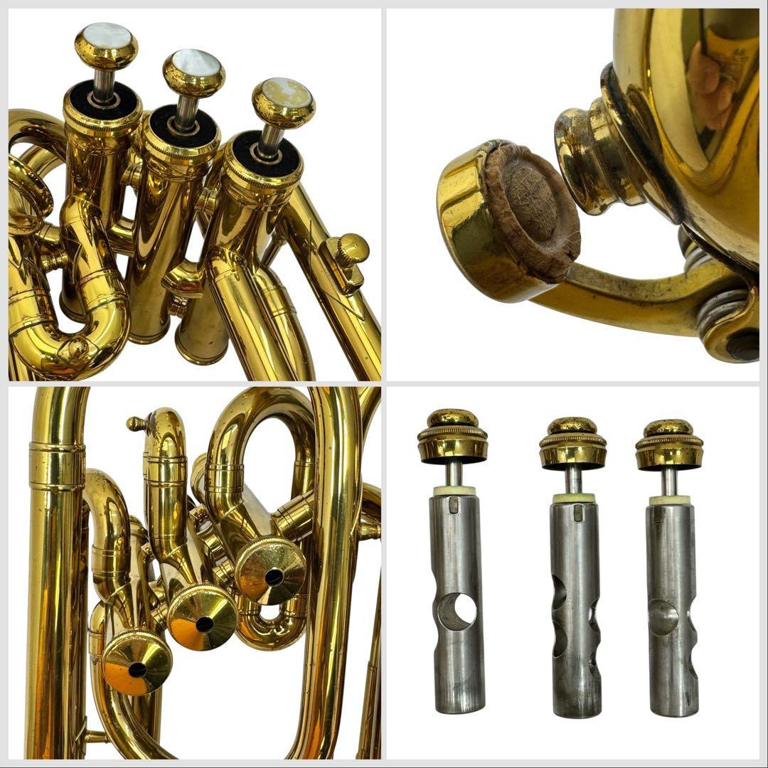 超希少ヴィンテージ KING フロントベル アルトホルン 動作品 1920年代