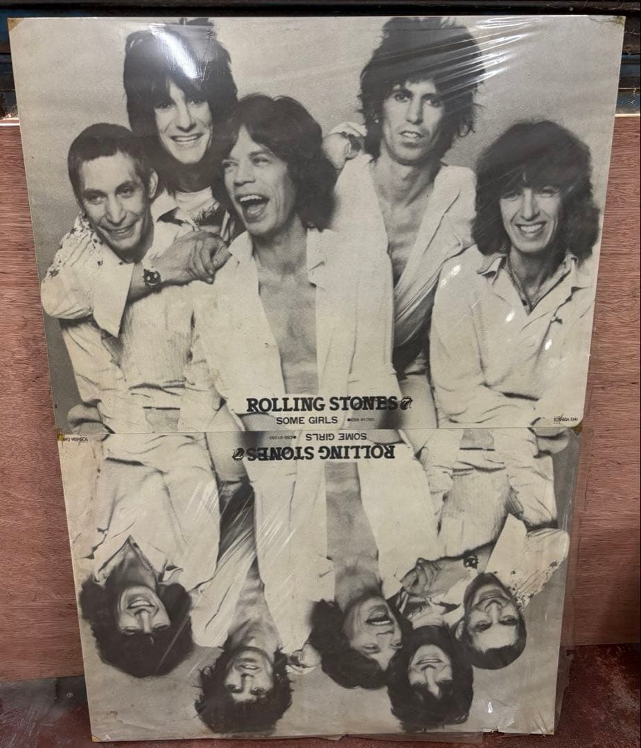 ROLLING STONES SomeGirls ポスター　ローリングストーンズ