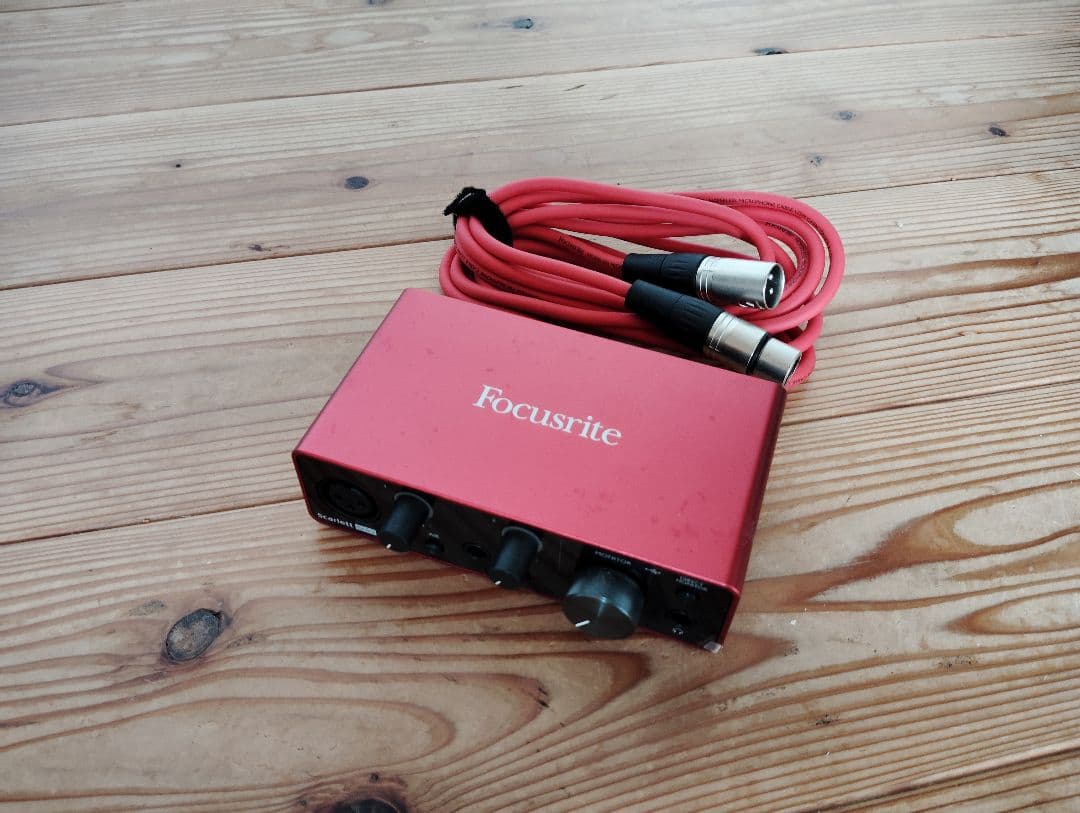 レコーディングセット（Scarlett 18i20(gen3)）