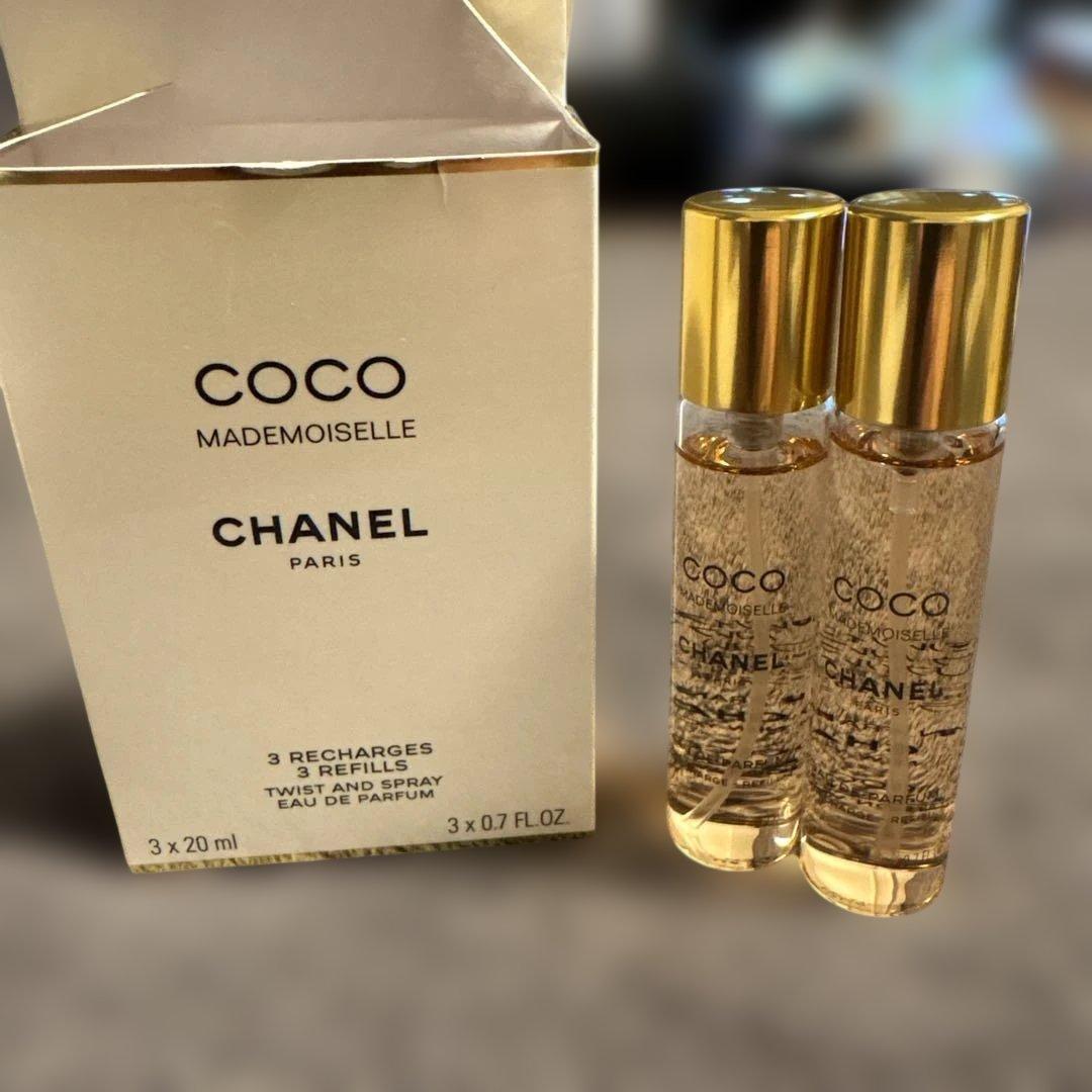 CHANEL ココ　マドモアゼル　ツィスト&スプレイ(リフィルのみ)2本