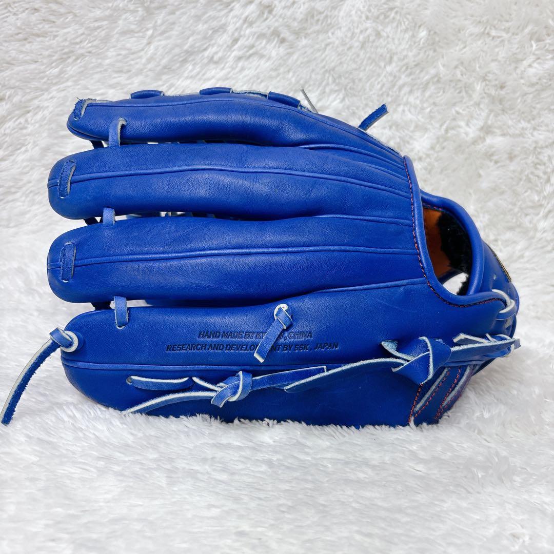 SSK 軟式グローブ　オールラウンド　野球　super soft 一般用　ブルー