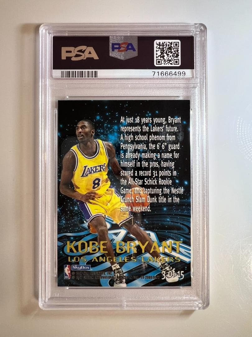 その他 kobe 1996 Skybox E-X2000 Star Date 2000