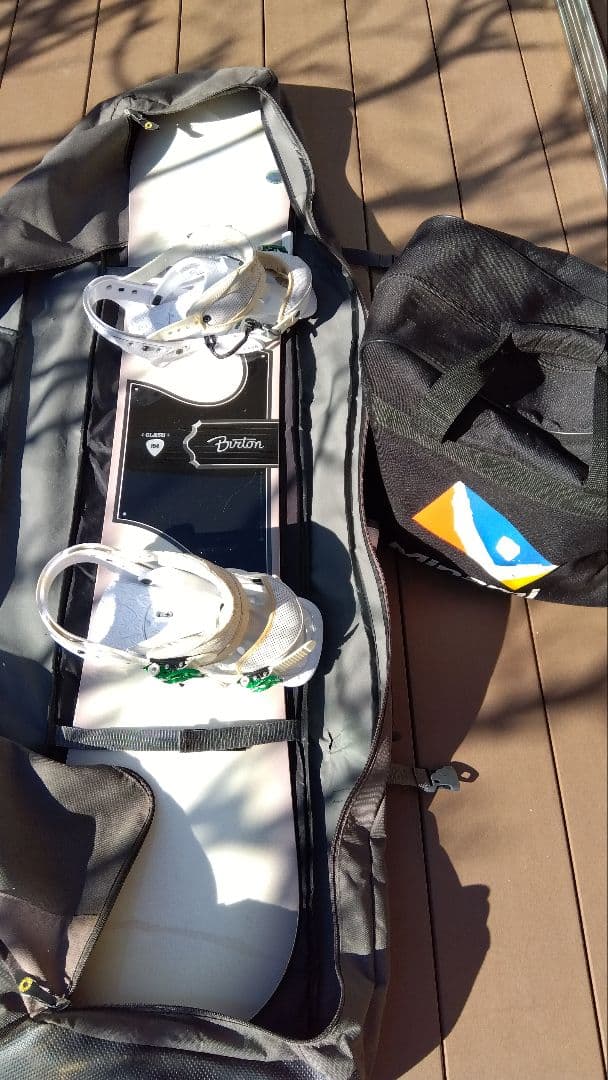 Burton CLASH 154cm ボード バイン ブーツセット アイロン付き