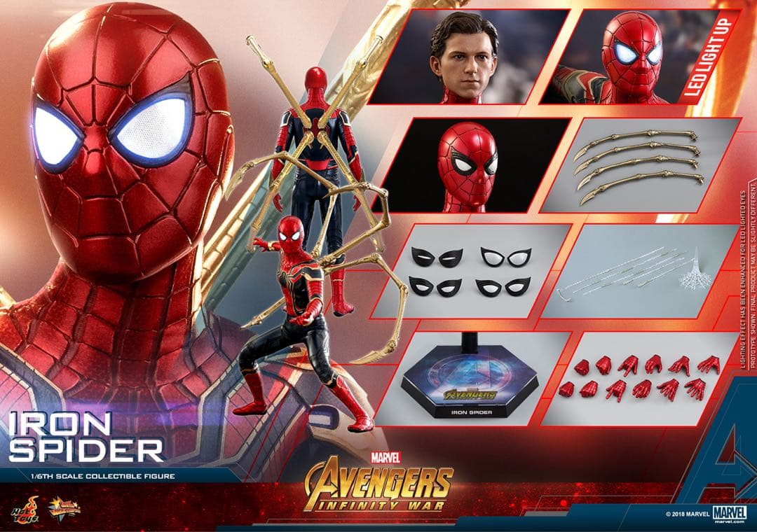 アイアンスパイダー ホットトイズ